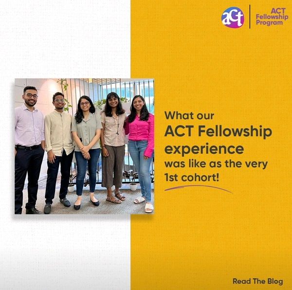 ACT Fellowship program is looking for aspiring changemakers for 2023-24 cohort  - Flow Card Image