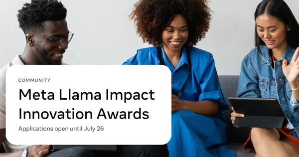 META Llama Impact Innovation Awards - Flow Card Image