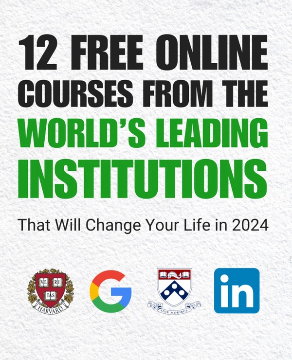 12 Free Online Courses from the World's Leading Institutions - Flow Card Image