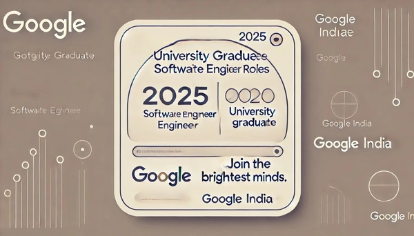 Join Google as a Software Engineer, University Graduate, 2025 - Flow Card Image