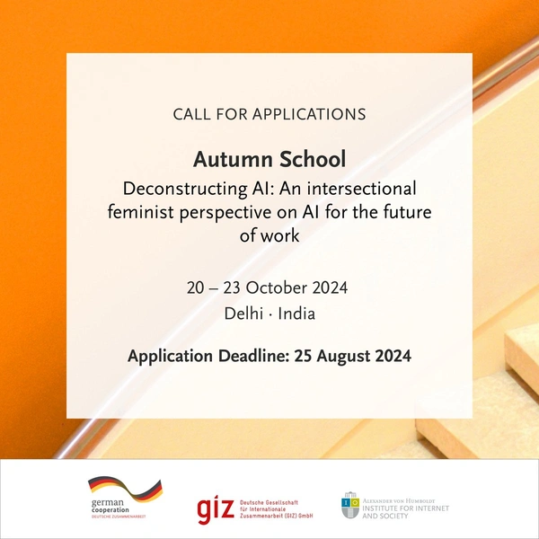 Call for Applications: Autumn School on AI, Data, and Future Skills - Flow Card Image