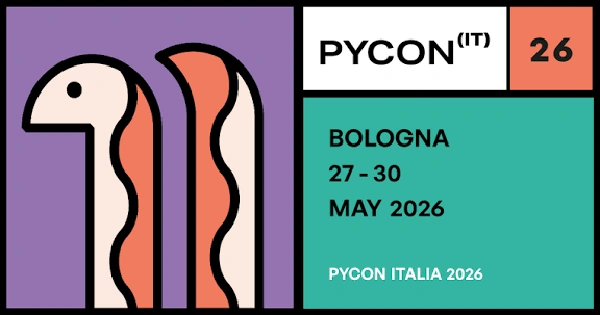 PyCon Italia 2026 – Call for Proposals Now Open - Flow Card Image