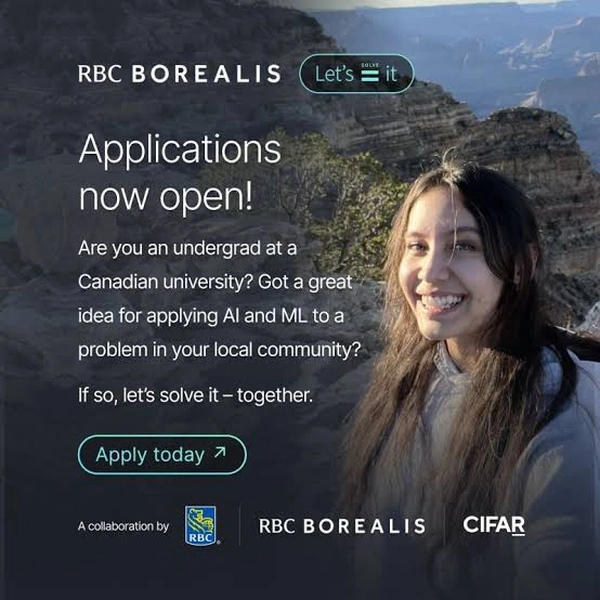 RBC Borealis Let’s SOLVE It – AI/ML Mentorship Program for Canadian Undergrads - Flow Card Image