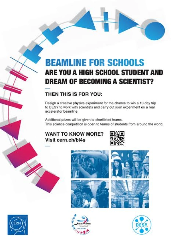 CERN Beamline for Schools 2026 – Physics Competition for High School Students - Flow Card Image