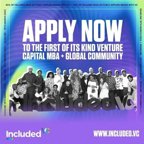 Included VC Global Fellowship – Class ’26 (Fully Funded ‘VC MBA’) - Flow Card Image
