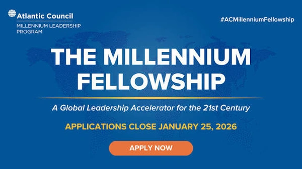 Atlantic Council Millennium Fellowship 2026-2027 - Flow Card Image