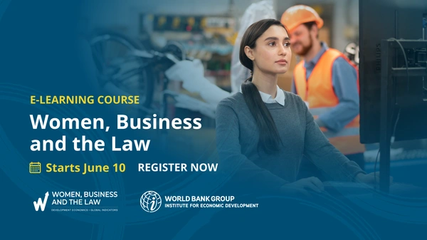 World Bank Group Institute for Economic Development: Online Learning - Flow Card Image