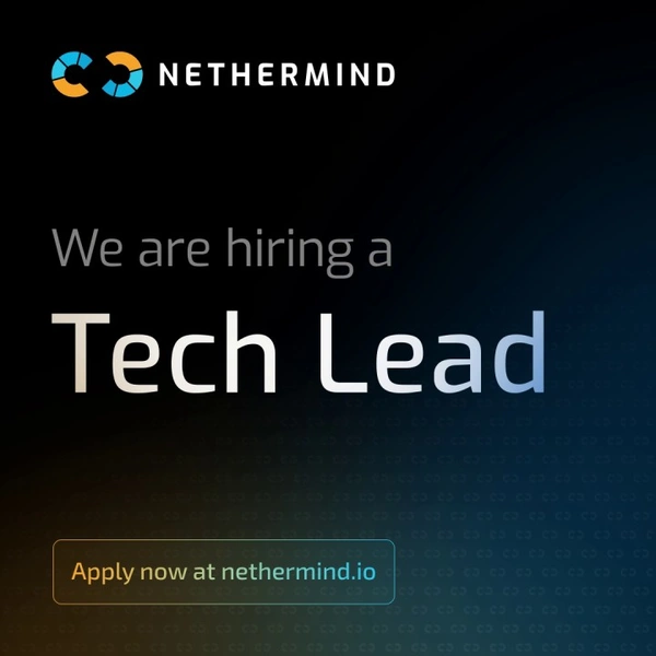 Nethermind Tech Lead - Remote, Worldwide (Blockchain/Web3) - Flow Card Image