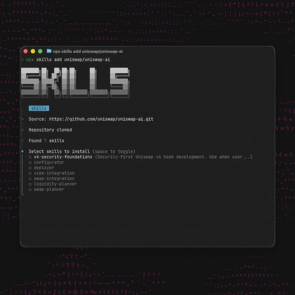 Uniswap AI Developer Tools - Blockchain/Defi + AI - Flow Card Image
