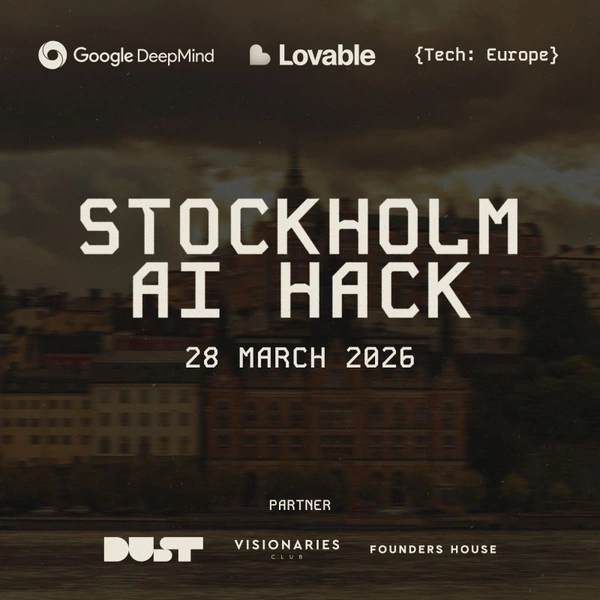 Stockholm AI Hackathon: Founder Edition - Flow Card Image