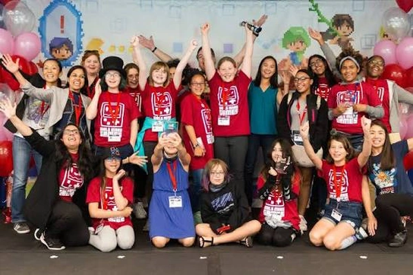 Girls Make Games (GMG) Summer Fellowship 2026 - Flow Card Image