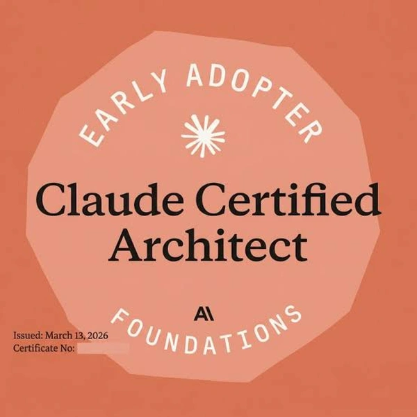 Claude Certified Architect – Foundations: Prove Your Expertise in Building Production-Grade AI Applications - Flow Card Image