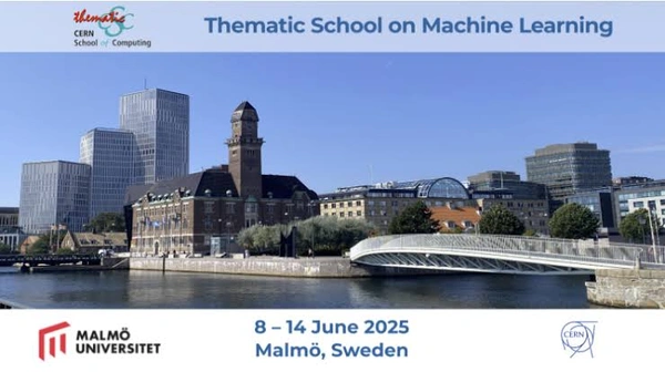 Thematic CERN School of Computing on Machine Learning 2026  - Flow Card Image