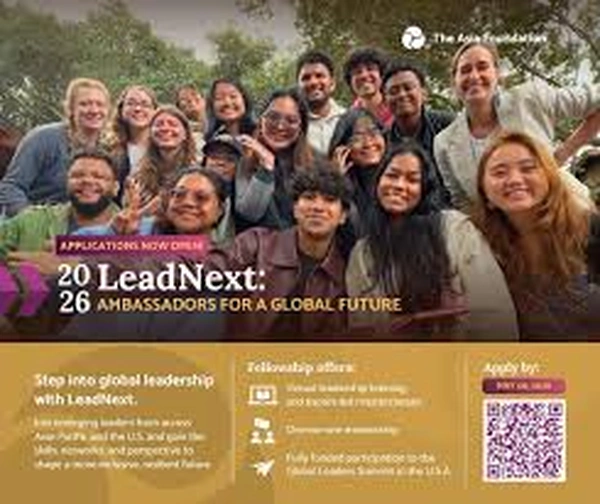 LeadNext: Ambassadors for a Global Future (The Asia Foundation) - Flow Card Image