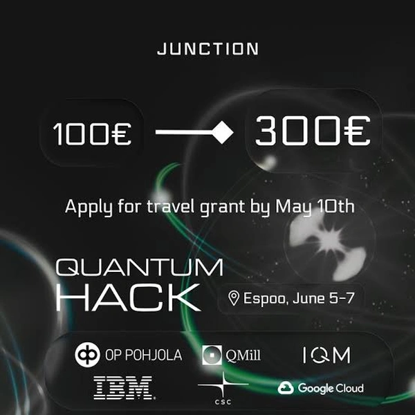Quantum Hack 2026 - Finland (with Travel Grant) - Flow Card Image