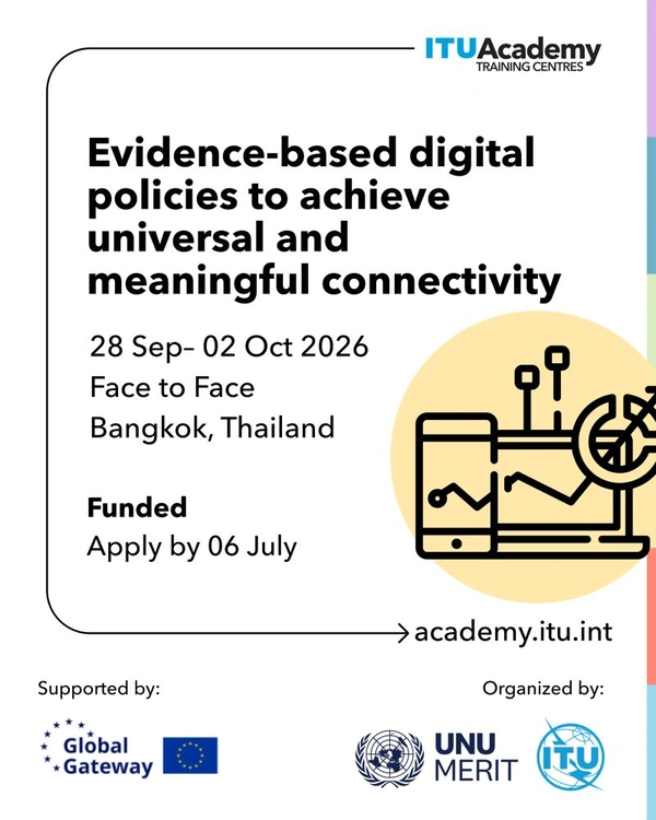 Evidence-based digital policies to achieve universal and meaningful connectivity - Flow Card Image